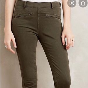 Anthropology Pilcro Superscript SideZip Leggings